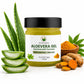 Divine Earth Herbal Aloe Vera Gel with Turmeric Extract (100g) | Natural Skin & Hair Care Gel | Hydrates, Soothes & Nourishes | For All Skin Types