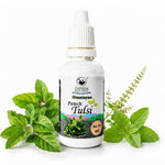 Himalayan Panch Tulsi Drops 30ml | Blend of 5 Sacred Tulsi Varieties | Ayurvedic Herbal Supplement for Immunity, Respiratory Health, Stress Relief & Daily Wellness