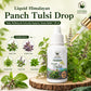 Himalayan Panch Tulsi Drops 30ml | Blend of 5 Sacred Tulsi Varieties | Ayurvedic Herbal Supplement for Immunity, Respiratory Health, Stress Relief & Daily Wellness