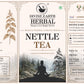 Divine Earth Herbal Nettle Green Tea | Loose Leaves Infused With Natural Nettle Leaves | Stress and Anxiety Boosting 50gm