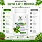 Himalayan Moringa Capsules | 60 Vegetarian Capsules | 100% Natural Moringa Supplement | Rich in Antioxidants, Vitamins & Minerals | Supports Immunity, Energy, Digestion, Skin & Hair Health