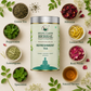 Divine Earth Herbal Refreshment Tea | Premium Herbal Infusion | Green Tea with Peppermint, Hibiscus, Lemongrass & Rose Petals | Refreshing Wellness | 15 Tea Bags (30g)