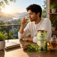 Divine Earth Herbal Lemon Balm Tea | 100% Pure Dried Lemon Balm Leaves | No Added Flavors or Preservatives | Loose Leaf Herbal Tea in Natural Form – 50g