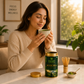 Divine Earth Herbal Matcha Green Tea Powder 100 Grams, Japanese Matcha Powder with 100% Natural, Ultra-Fine, Smooth & No Bitter Aftertaste, Natural Energy & Focus