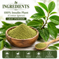 Divine Earth Herbal Insulin Plant Leaf Powder | Costus Igneus Leaf Powder | 100% Natural Herbal Powder | Traditional Ayurvedic Herb | 100g