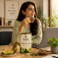 Divine Earth Herbal Lemon Grass Green Tea | Natural Lemon Grass Leaves | Loose Leaf Herbal Tea in Natural Form – 50g