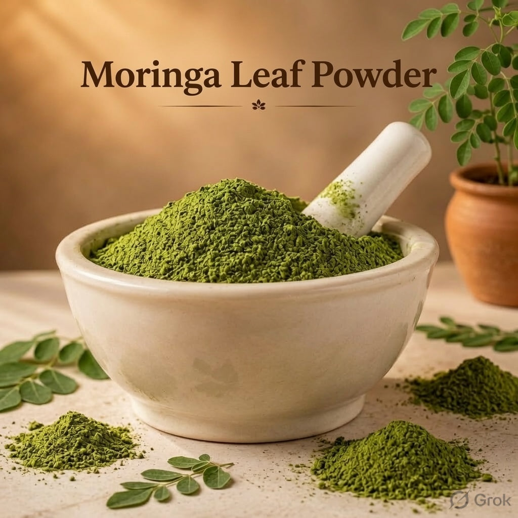 100% Pure Moringa Leaf Powder 150g | Natural Superfood Rich in Vitamins, Minerals & Antioxidants | Supports Immunity, Energy, Digestion & Detox